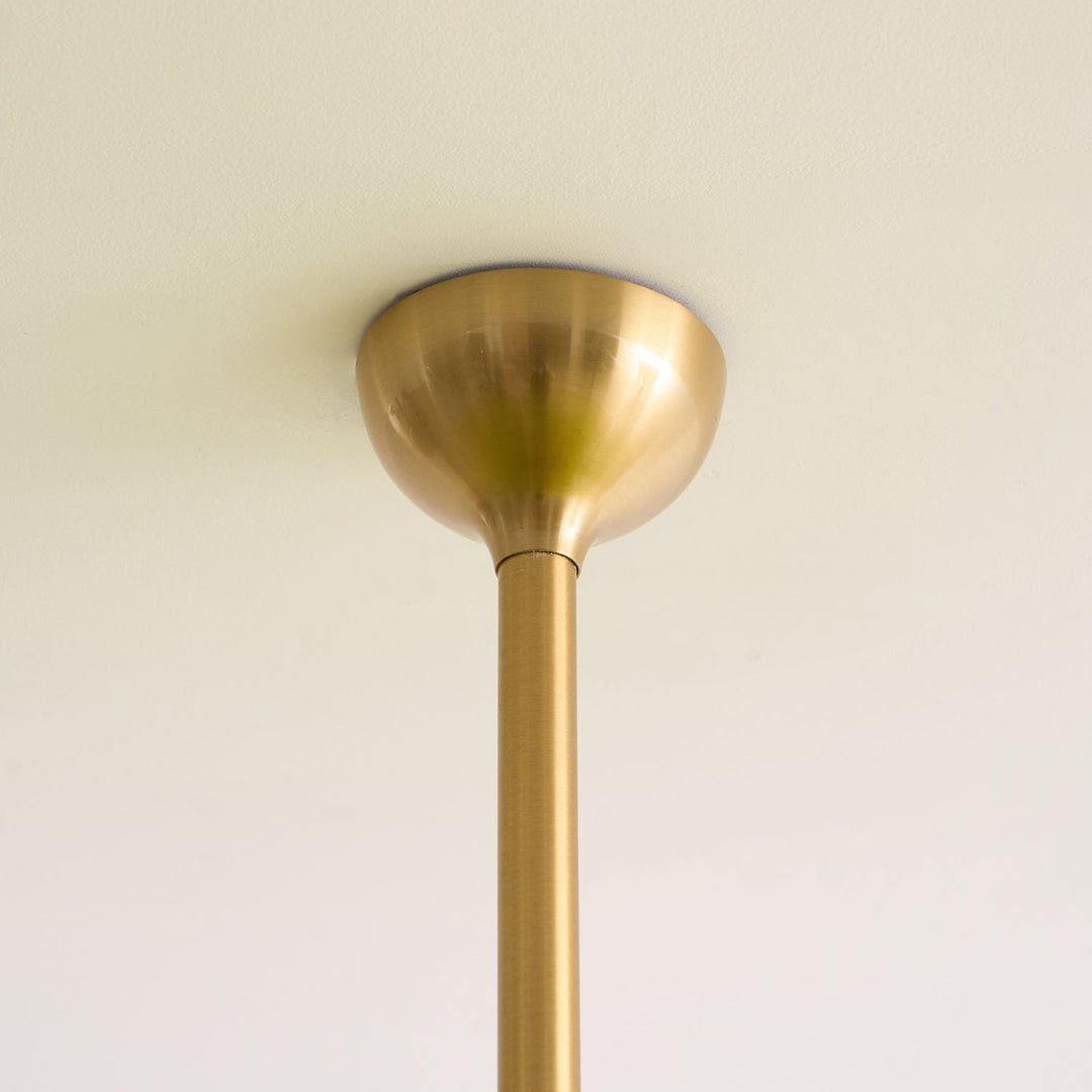 Evvinora Lustre en Métal et Verre à Couches de Feuilles Créativité Individuelle - Neutralighting