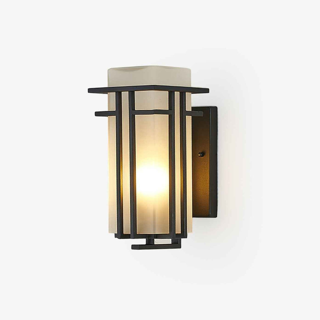 Lustra Verre 18cm Noir LED