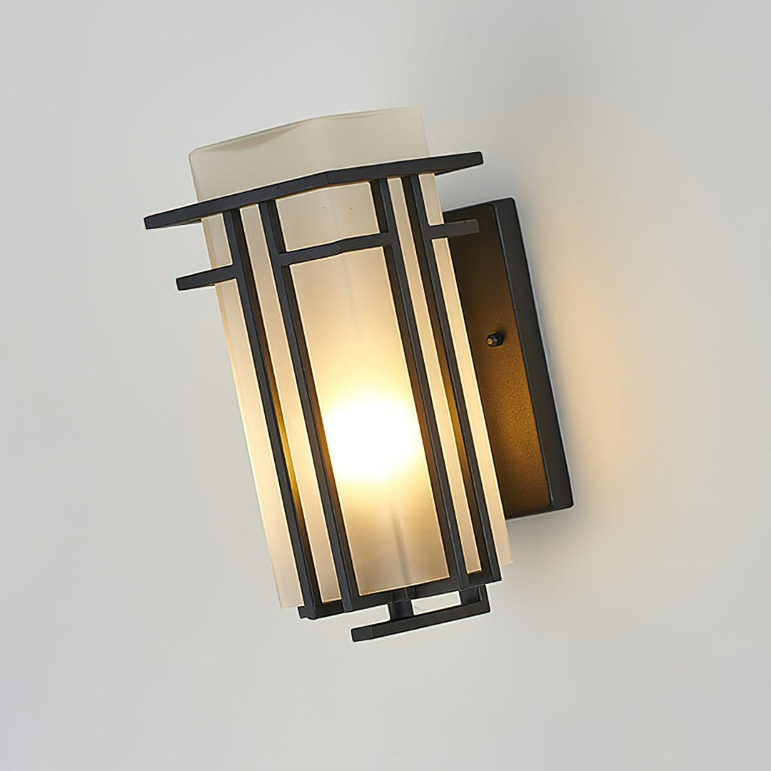 Lustra Lampe Murale Extérieure en Fer Lanterne Rétro - Neutralighting