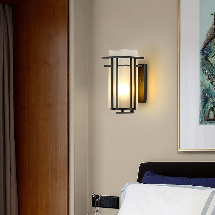 Lustra Lampe Murale Extérieure en Fer Lanterne Rétro - Neutralighting