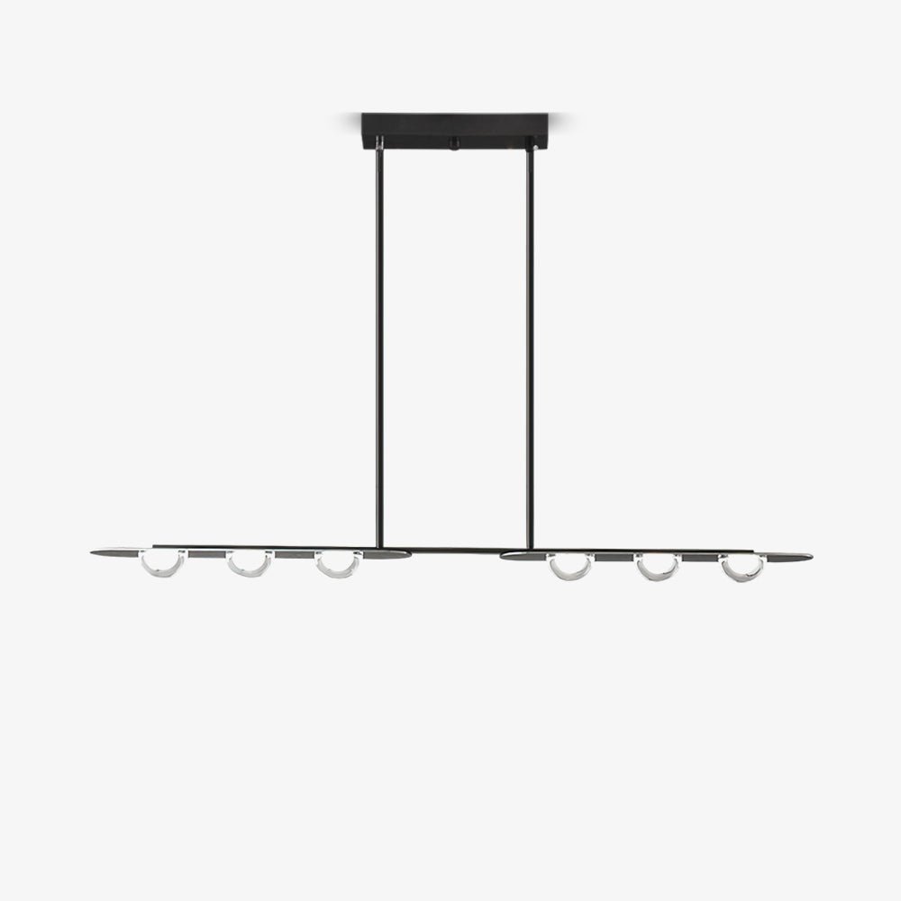 Aurora Suspension Linéaire Verre Minimaliste - Neutralighting