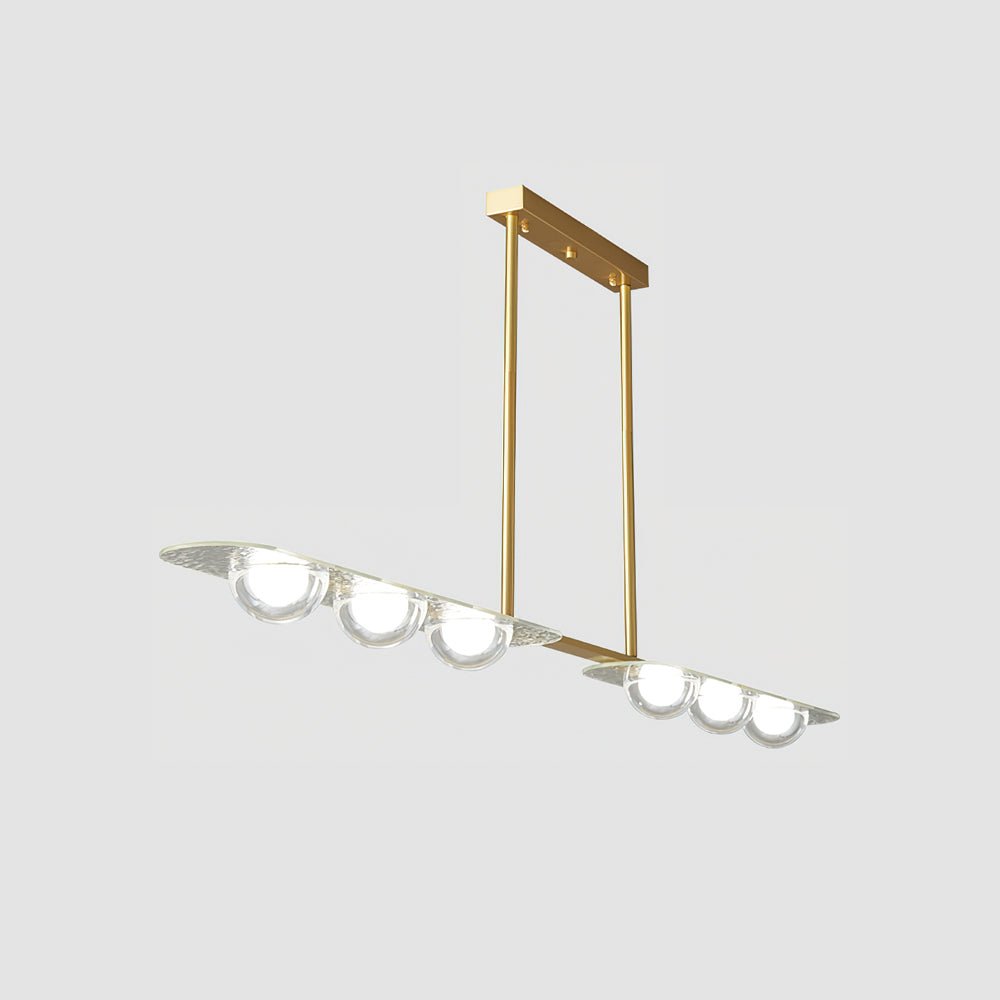 Aurora Suspension Linéaire Verre Minimaliste - Neutralighting