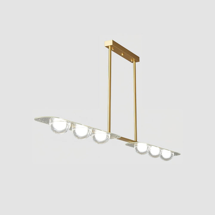 Aurora Suspension Linéaire Verre Minimaliste - Neutralighting