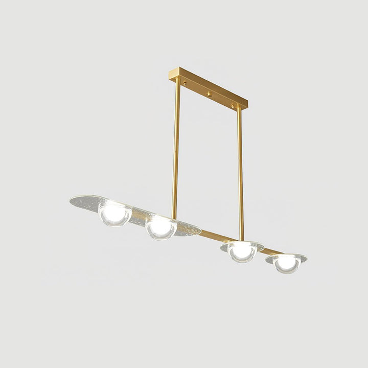 Aurora Suspension Linéaire Verre Minimaliste - Neutralighting