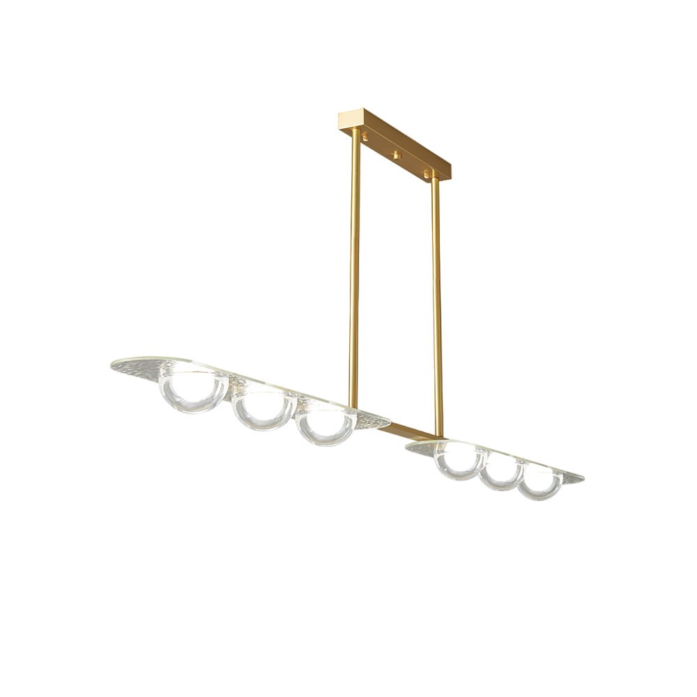 Aurora Suspension Linéaire Verre Minimaliste - Neutralighting