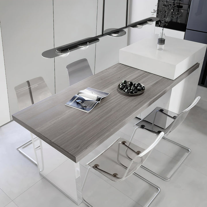 Aurora Suspension Linéaire Verre Minimaliste - Neutralighting