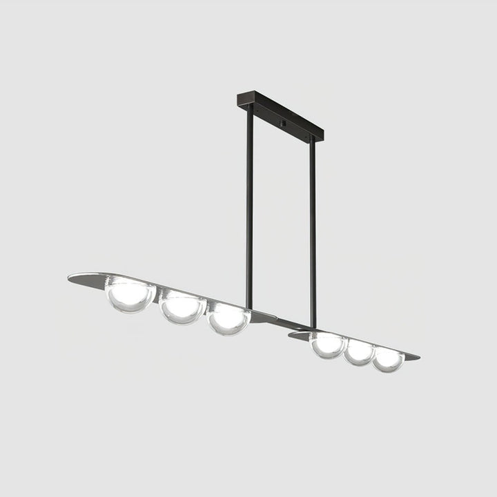 Aurora Suspension Linéaire Verre Minimaliste - Neutralighting