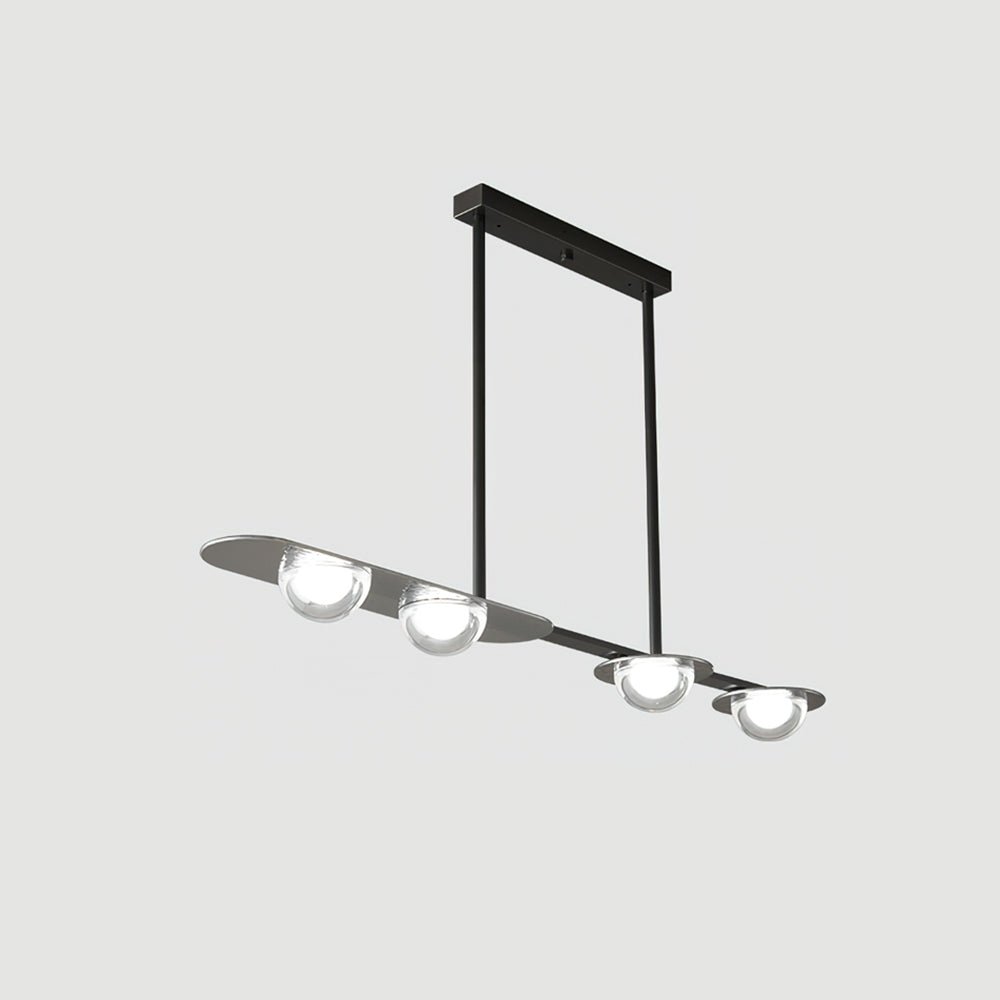Aurora Suspension Linéaire Verre Minimaliste - Neutralighting