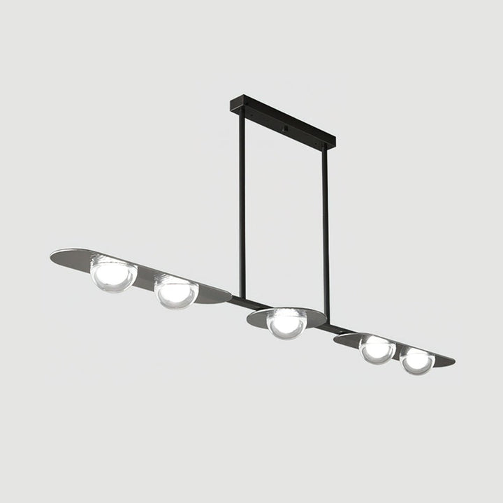 Aurora Suspension Linéaire Verre Minimaliste - Neutralighting