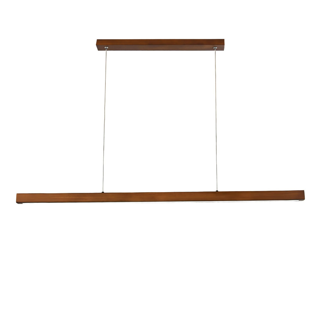Elowen Suspension linéaire minimaliste en bois - Neutralighting