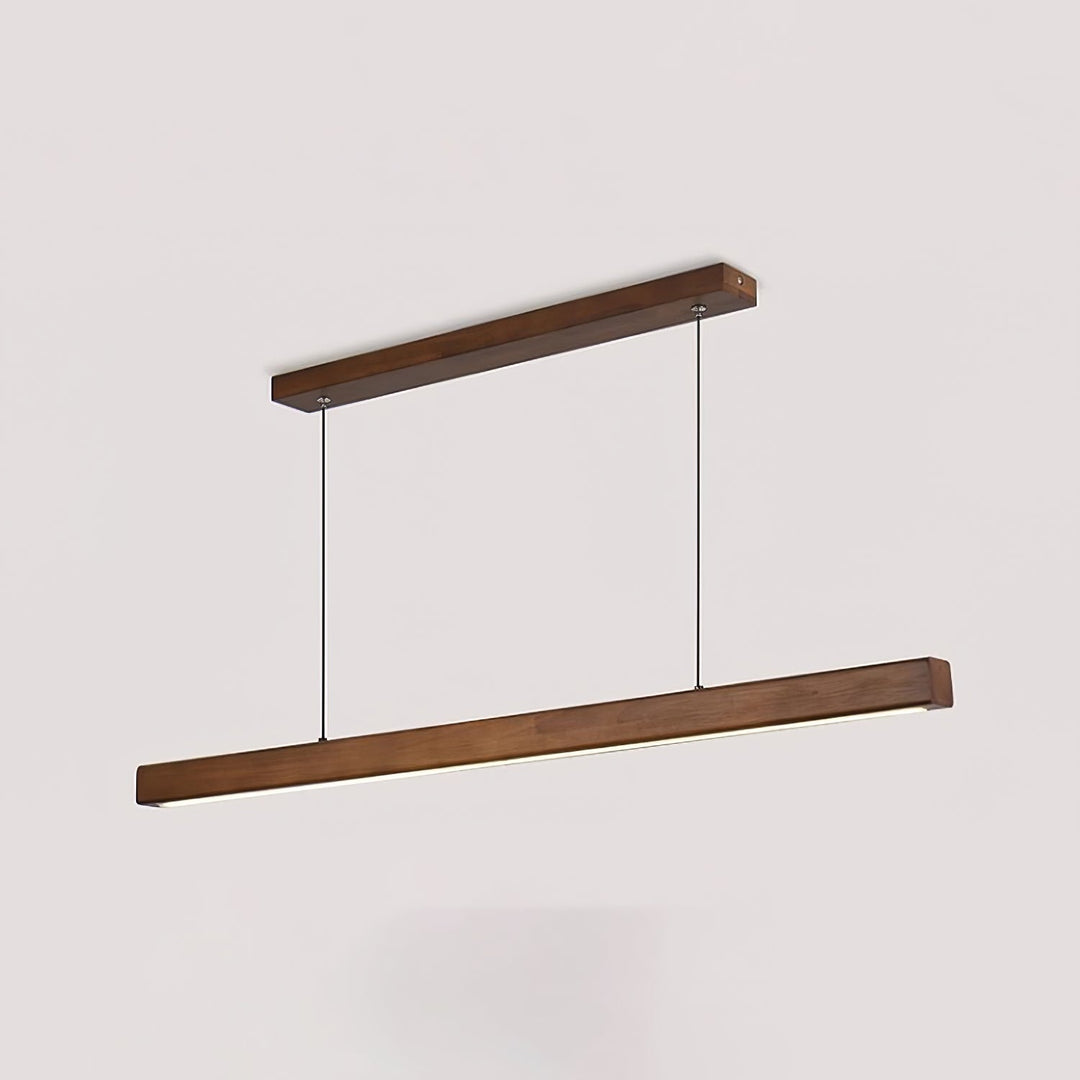 Elowen Suspension linéaire minimaliste en bois - Neutralighting