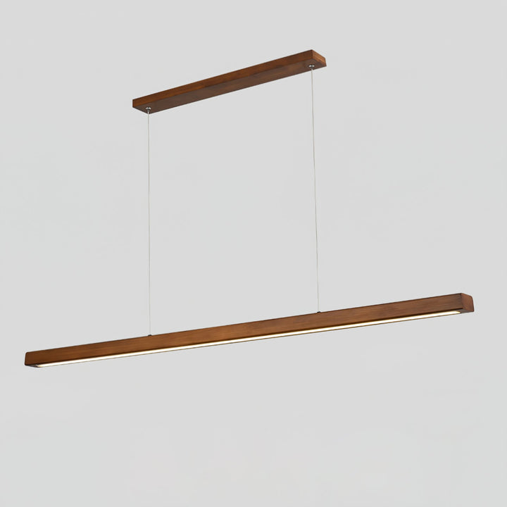 Elowen Suspension linéaire minimaliste en bois - Neutralighting