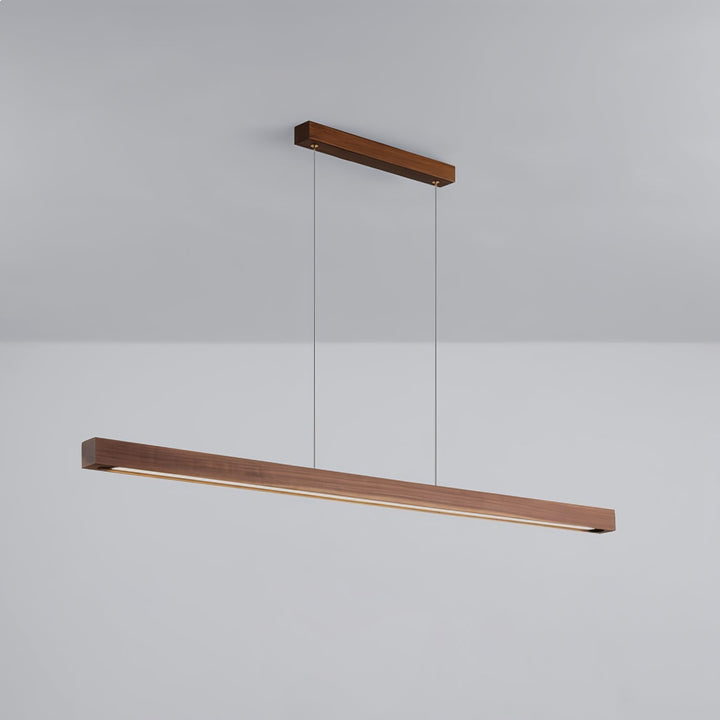 Elowen Suspension linéaire minimaliste en bois - Neutralighting