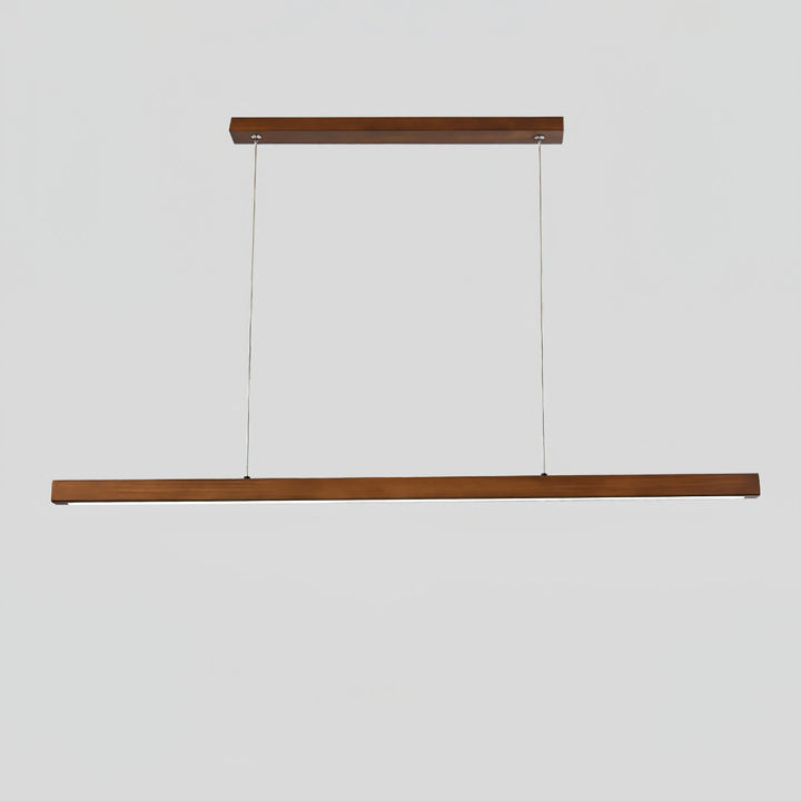 Elowen Suspension linéaire minimaliste en bois - Neutralighting