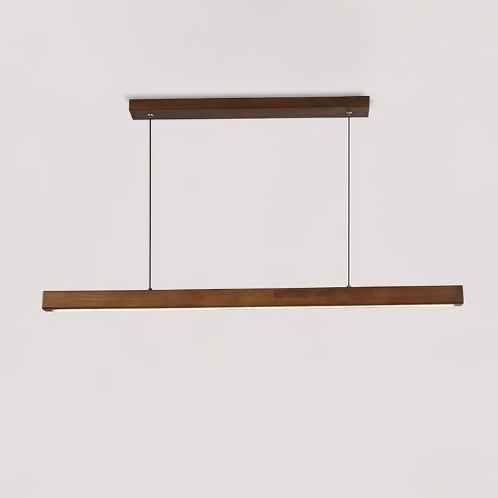 Elowen Suspension linéaire minimaliste en bois - Neutralighting