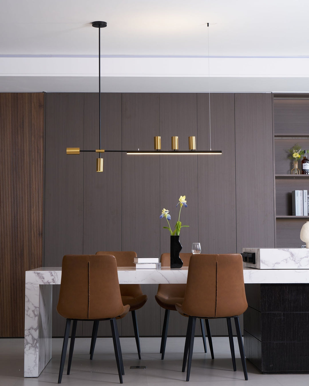 Emirel Lampe Pendante Linéaire Métal Minimaliste - Neutralighting