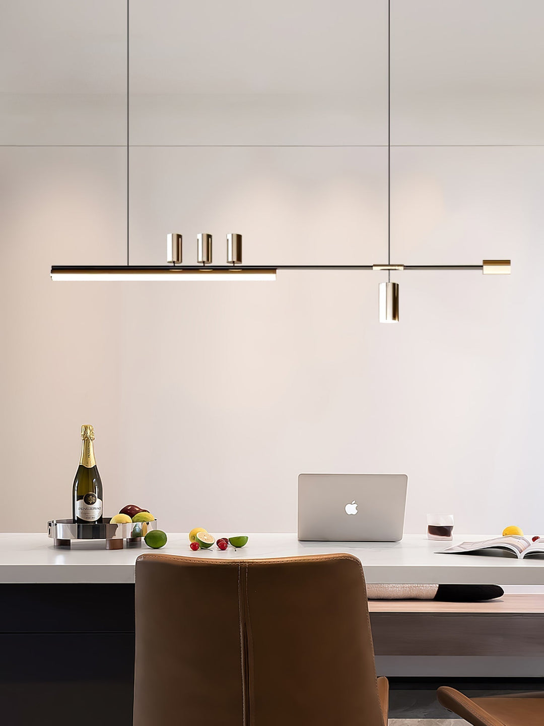 Emirel Lampe Pendante Linéaire Métal Minimaliste - Neutralighting