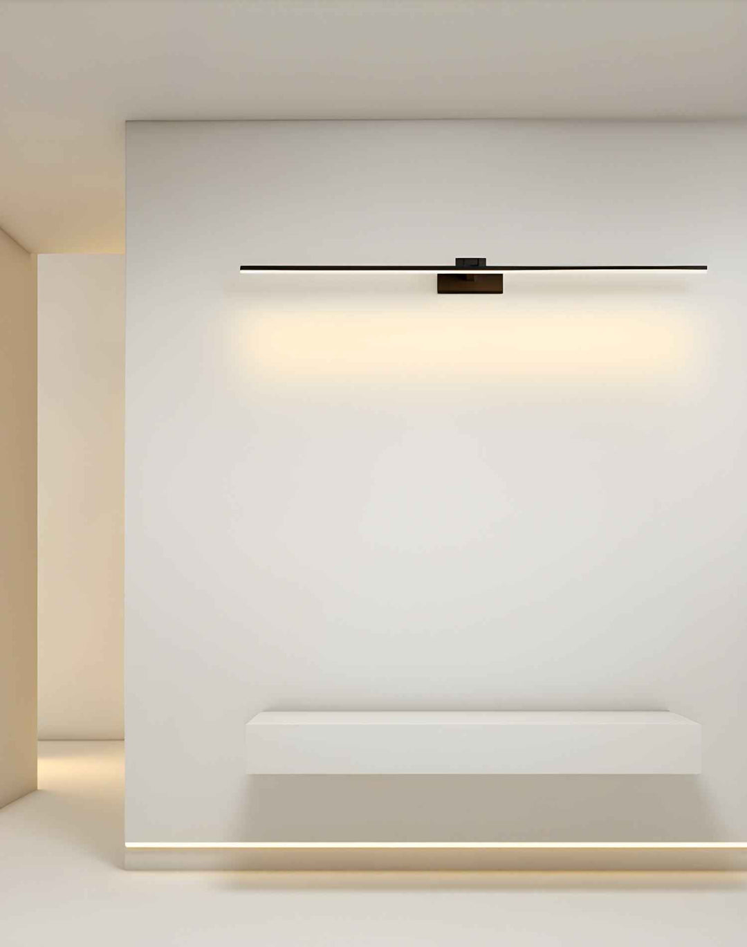 Linear Métal 40cm Noir LED