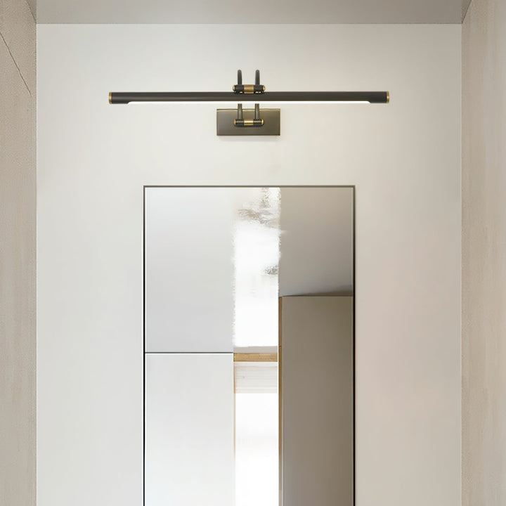 Fergus Applique Murale Linéaire Coiffeuse Laiton - Neutralighting