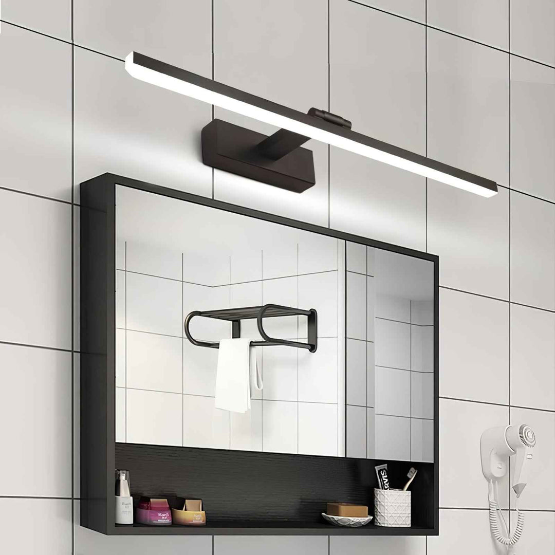 Linear Métal 40cm Noir LED