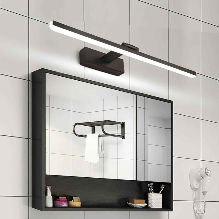 Linear Métal 40cm Noir LED