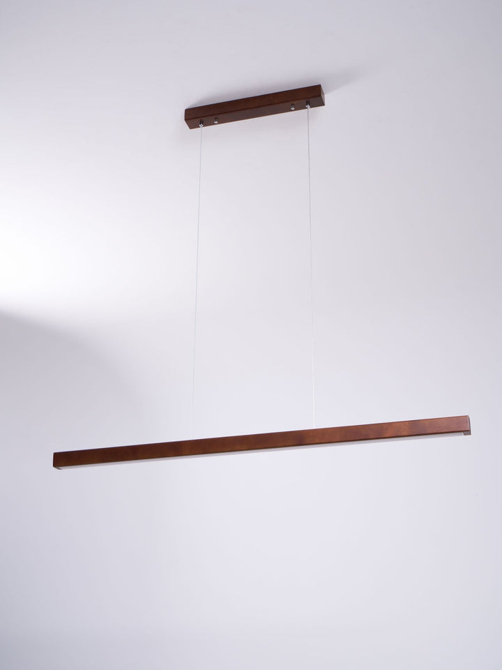 Elowen Suspension linéaire minimaliste en bois - Neutralighting