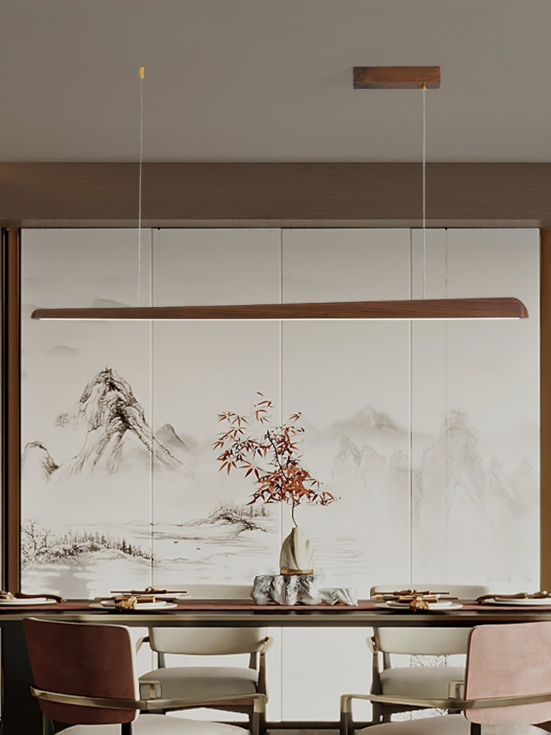 Iveris Suspension Bois Minimaliste - Neutralighting