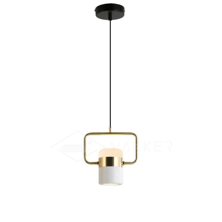 Solara Suspension Ajustable en Verre avec Laiton - Neutralighting