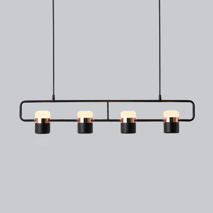 Solara Suspension Ajustable en Verre avec Laiton - Neutralighting