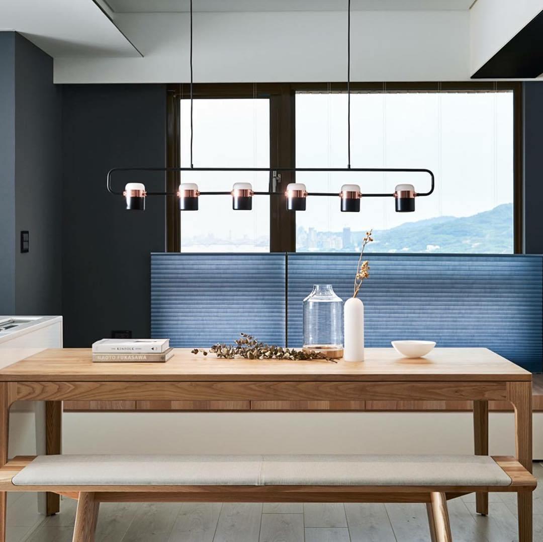 Solara Suspension Ajustable en Verre avec Laiton - Neutralighting