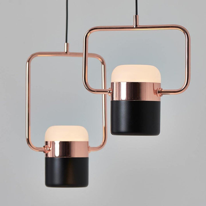 Solara Suspension Ajustable en Verre avec Laiton - Neutralighting