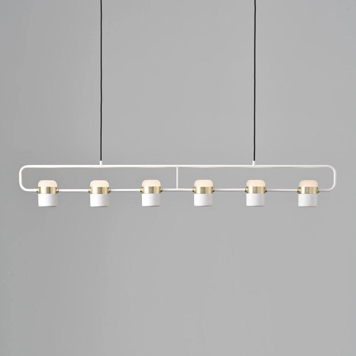 Solara Suspension Ajustable en Verre avec Laiton - Neutralighting