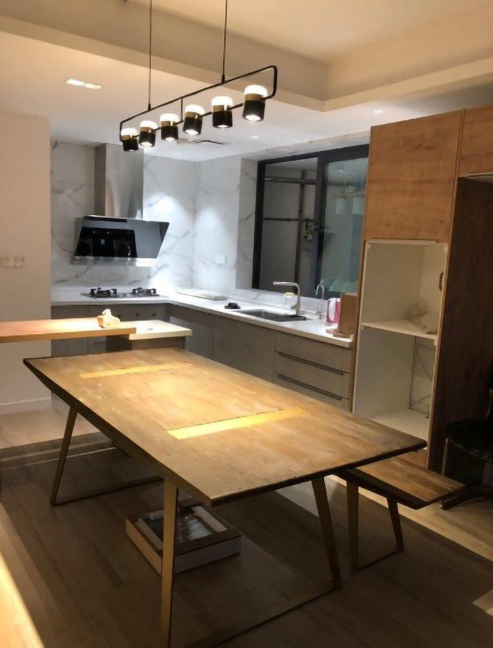 Solara Suspension Ajustable en Verre avec Laiton - Neutralighting