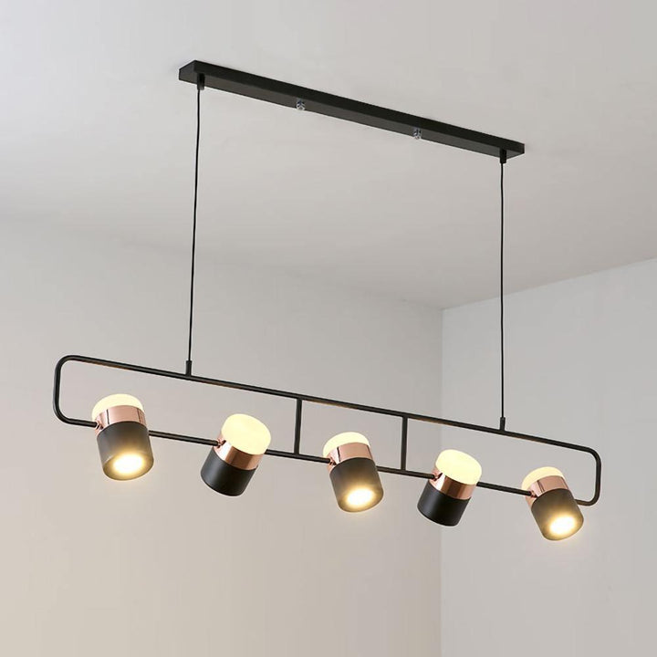 Solara Suspension Ajustable en Verre avec Laiton - Neutralighting