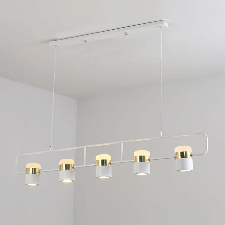 Solara Suspension Ajustable en Verre avec Laiton - Neutralighting