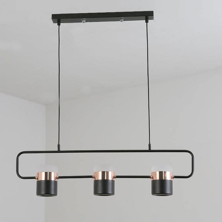 Solara Suspension Ajustable en Verre avec Laiton - Neutralighting