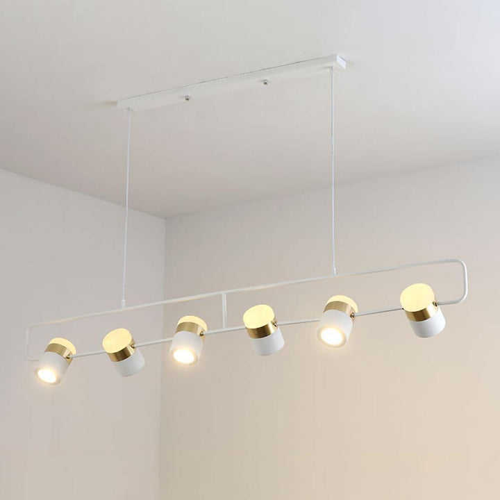 Solara Suspension Ajustable en Verre avec Laiton - Neutralighting
