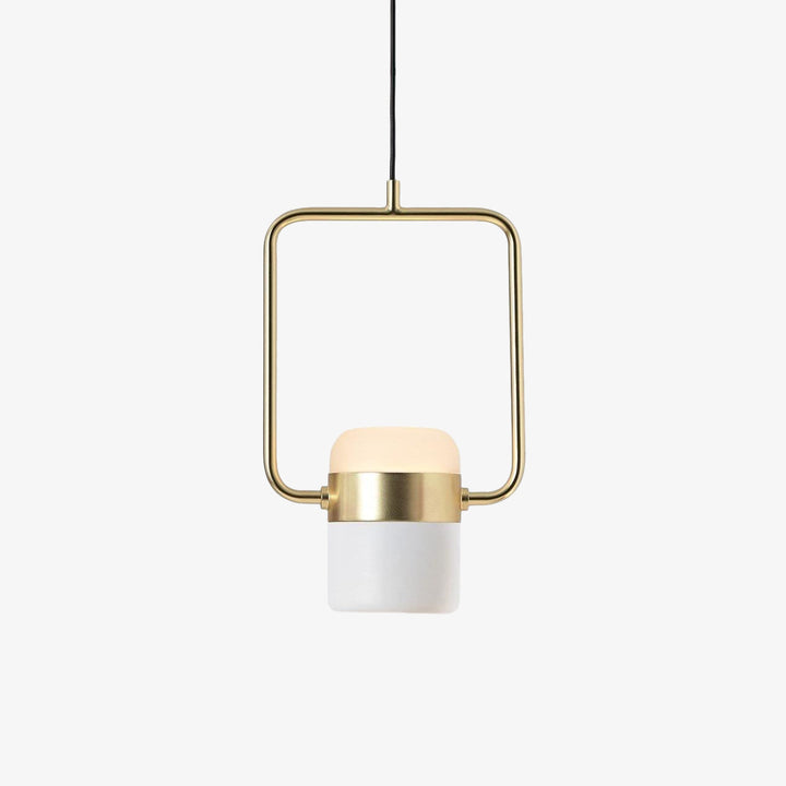 Solara Suspension Ajustable en Verre avec Laiton - Neutralighting