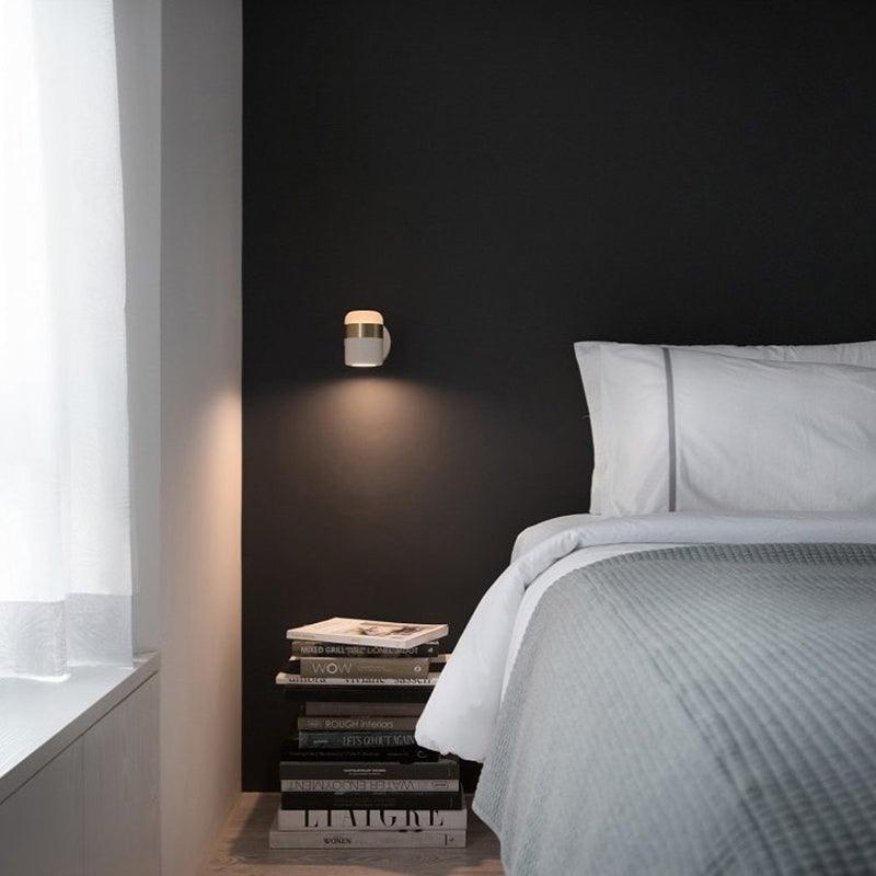 Lustra Applique Murale Verre Noir Ajustable - Neutralighting