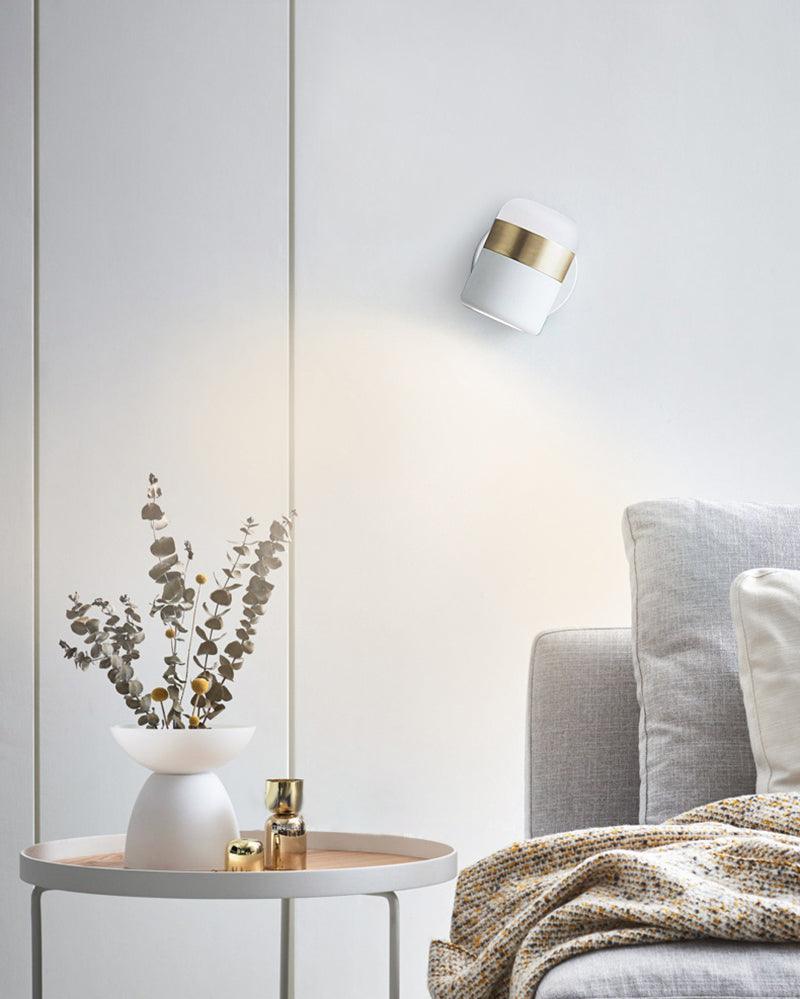 Lustra Applique Murale Verre Noir Ajustable - Neutralighting
