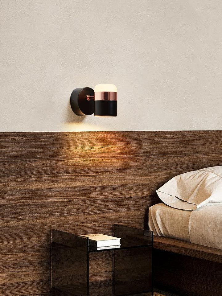 Lustra Applique Murale Verre Noir Ajustable - Neutralighting