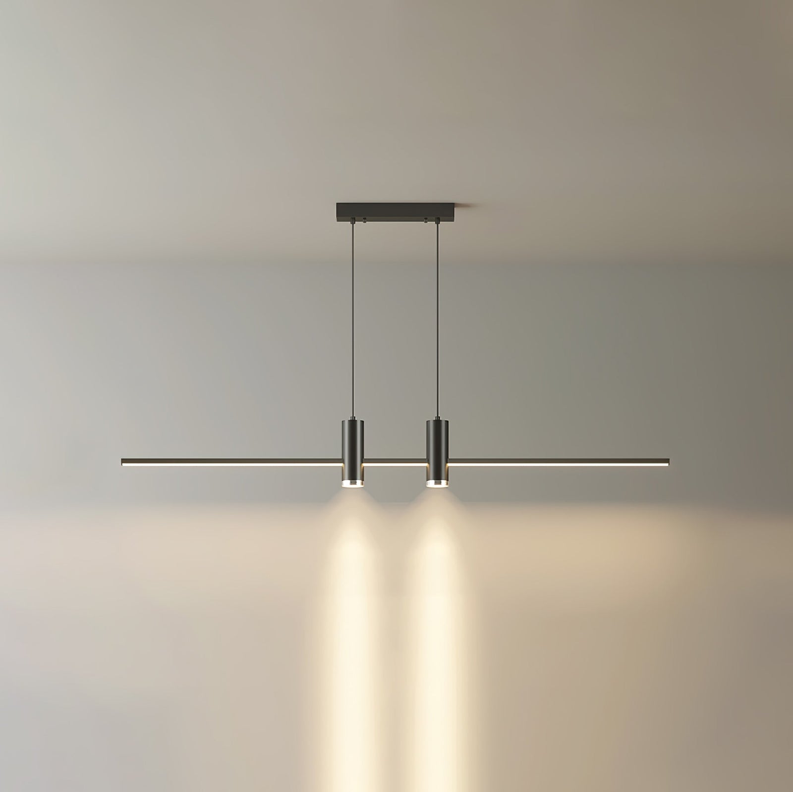 Lustra Suspension Lampe Or Minimaliste pour Salle à Manger - Neutralighting