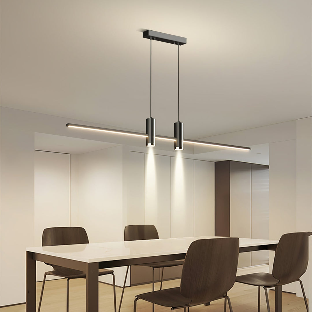 Lustra Suspension Lampe Or Minimaliste pour Salle à Manger - Neutralighting