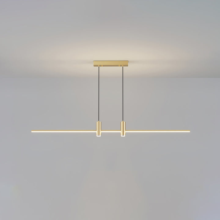 Lustra Suspension Lampe Or Minimaliste pour Salle à Manger - Neutralighting