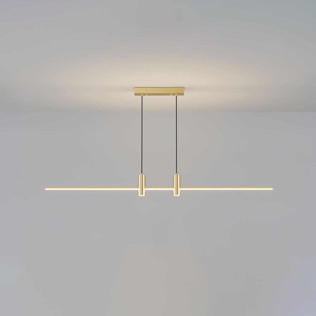 Lustra Suspension Lampe Or Minimaliste pour Salle à Manger - Neutralighting