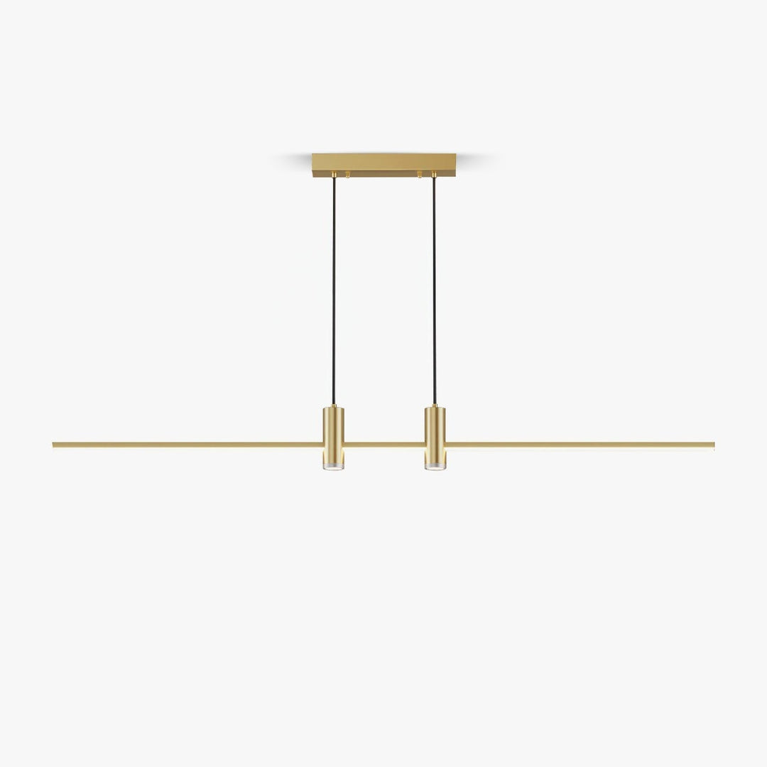 Lustra Suspension Lampe Or Minimaliste pour Salle à Manger - Neutralighting