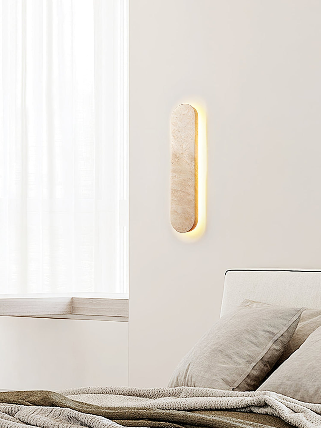 Elraee Applique Murale Travertin - Neutralighting