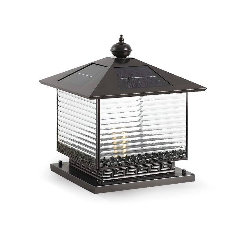 Syvenira Vintage Solaire Pagode Verre Extérieur Lumière - Neutralighting