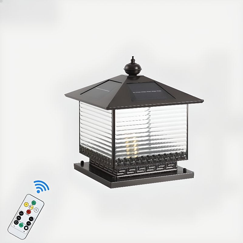 Syvenira Vintage Solaire Pagode Verre Extérieur Lumière - Neutralighting