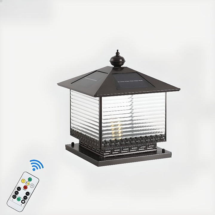 Syvenira Vintage Solaire Pagode Verre Extérieur Lumière - Neutralighting